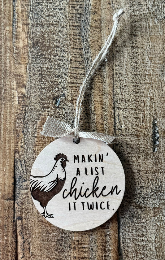 Chicken Ornament