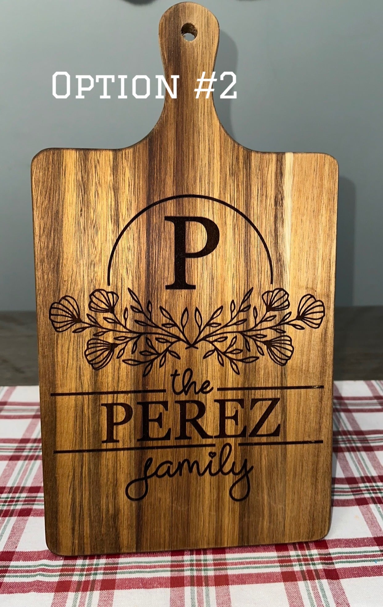 Personalized Cutting Board