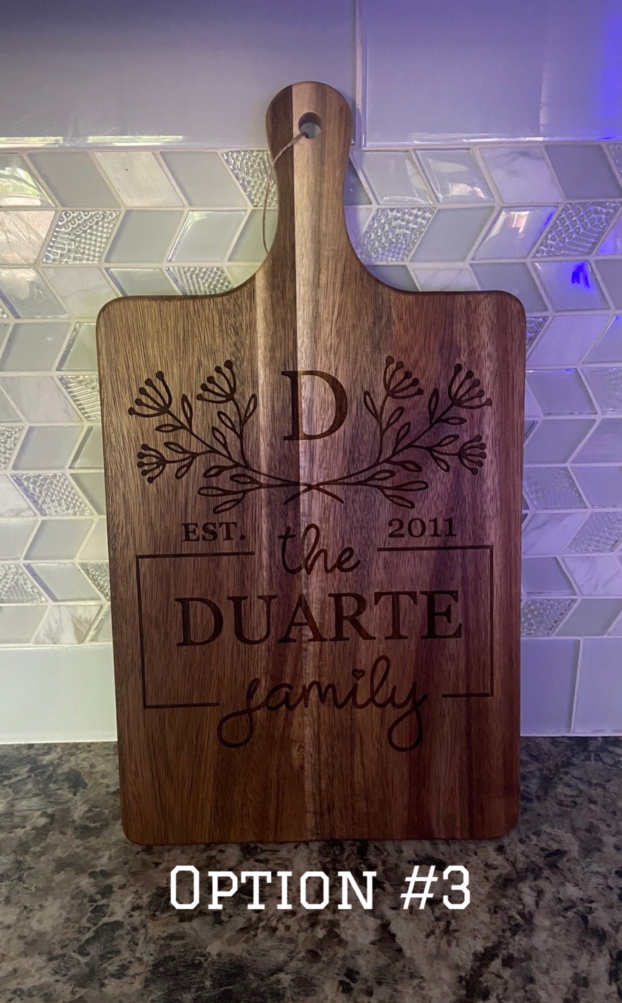 Personalized Cutting Board