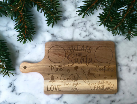 Treats for Santa Serving Tray