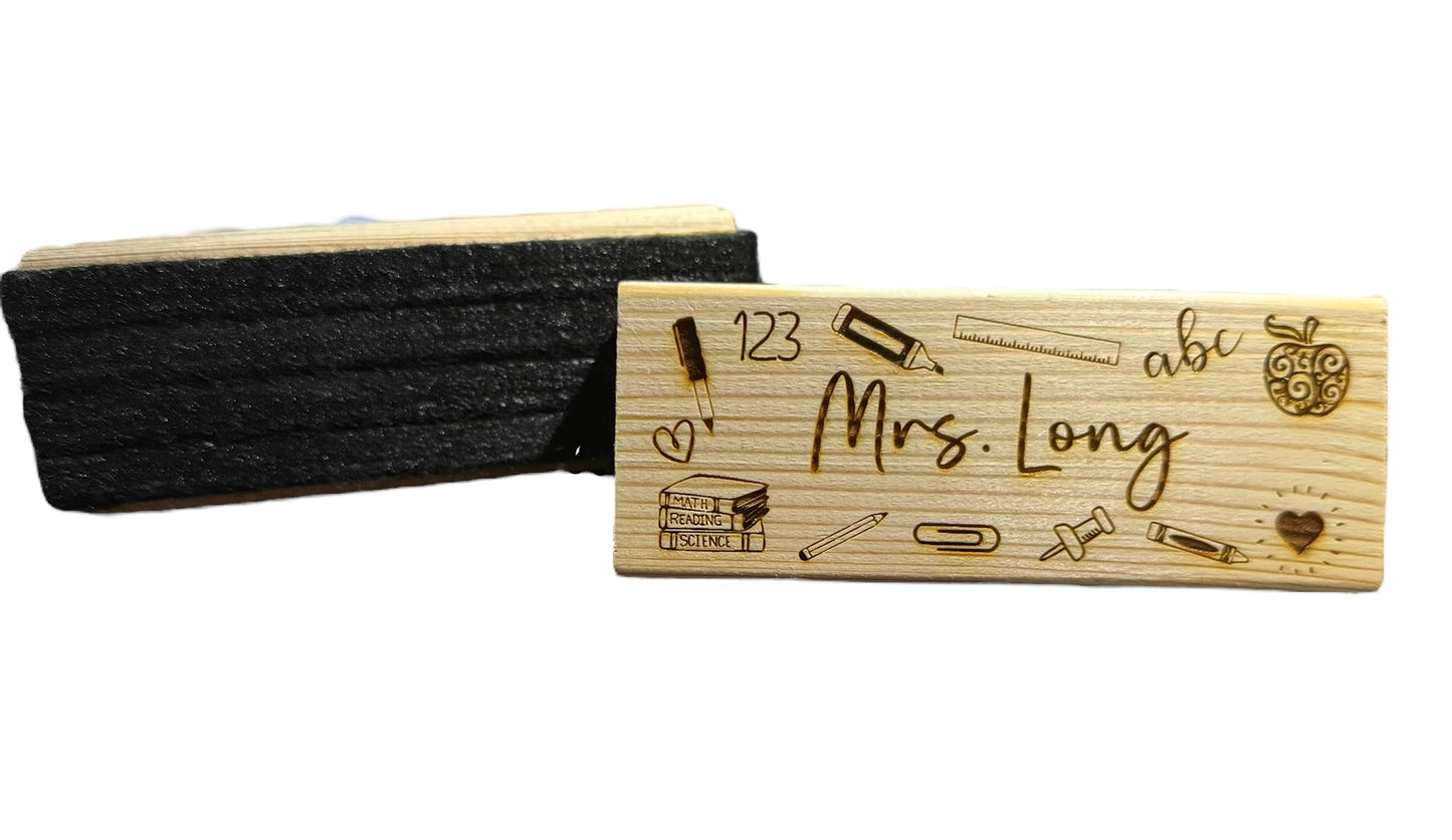 Teacher Wood Eraser